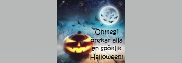 Ohmegi önskar alla en spöklik Halloween